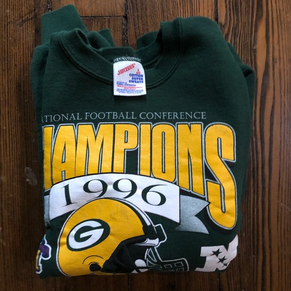 Green Bay Packers Super Bowl XXXI Sweatshirt L - Picture 8 of 8